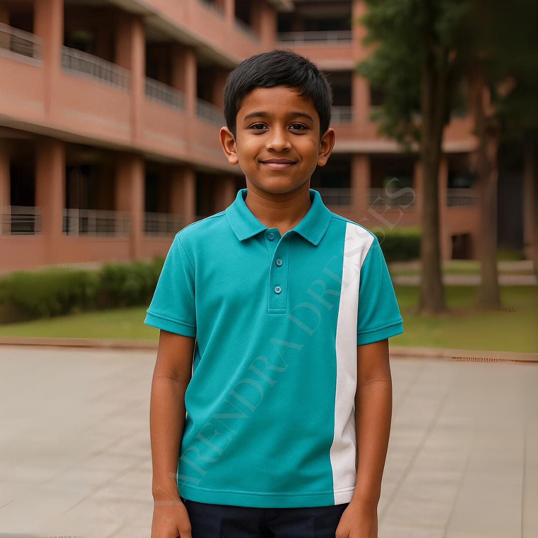DPS Hostel Turquoise Blue T-Shirt