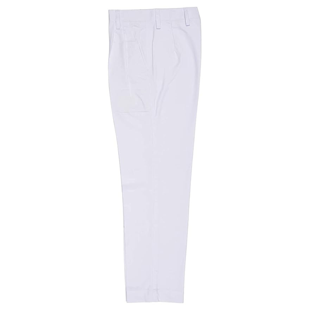 DPS White Full Pant for Boys