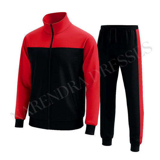 DPS School Red-Black Track Suit