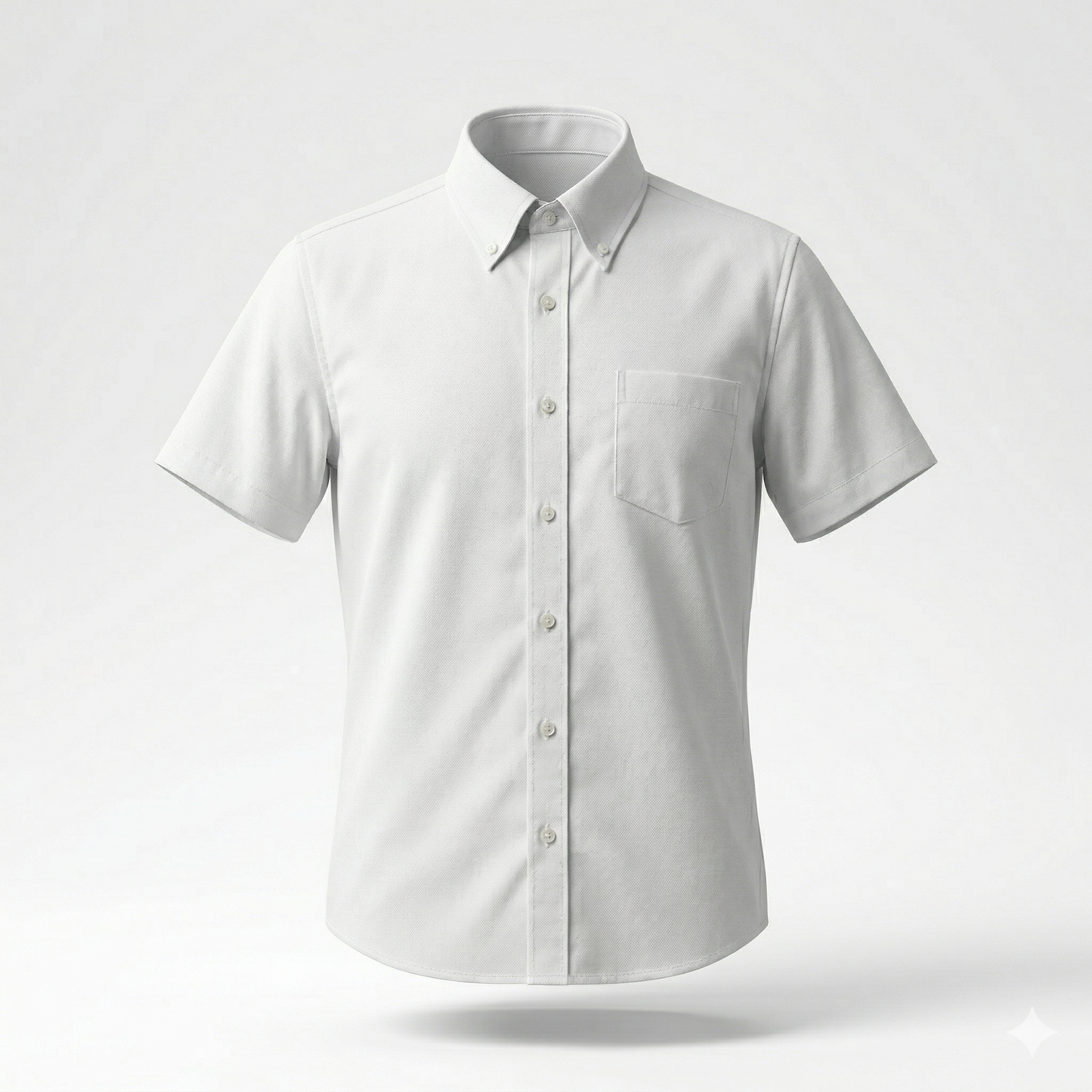White Half Sleeve School Shirt for Boys & Girls