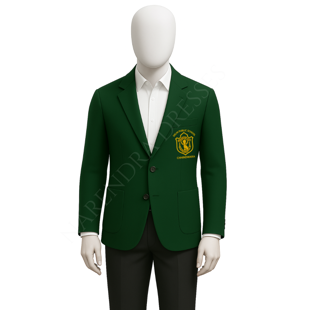 DPS School Green Blazer - Boys & Girls